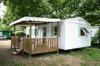 Mietunterkunft - Mobilheim Resort 29M² - Capfun - Camping Le Jantou
