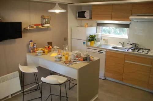 Accommodation - Mobil-Home Tribu + Top Presta - image n°3 - Capfun - Camping Le Sagittaire