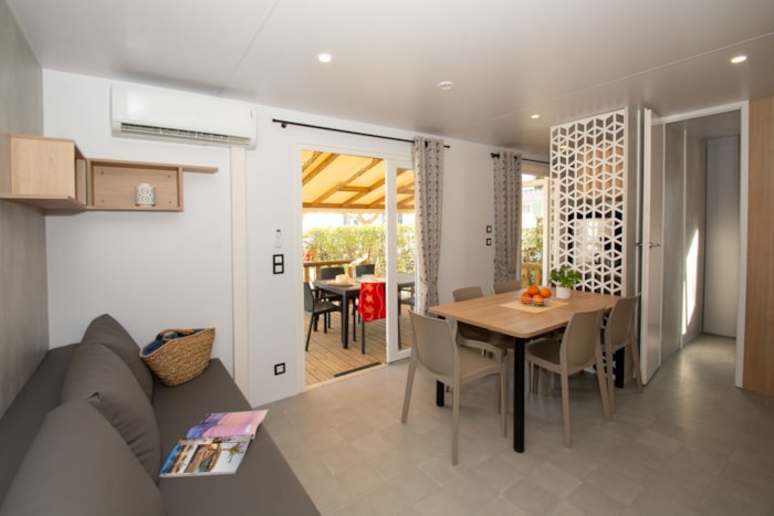 Mobil Home Cosy 32M² /2 Chambres - Terrasse En Bois + Climatisation / Lave Vaisselle