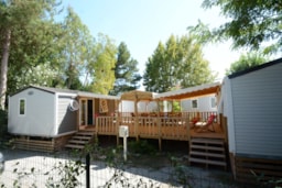 Huuraccommodatie(s) - Mobil Home Family Cottage 2*2 Bedrooms 2023 - Village Camping Les Pêcheurs