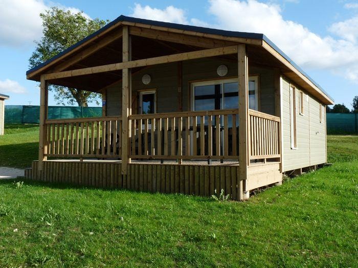 Chalet 35m² (3 kamers) met overdekt terras