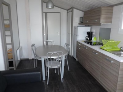 Chalet 35m² (3 bedrooms) with covered terrace