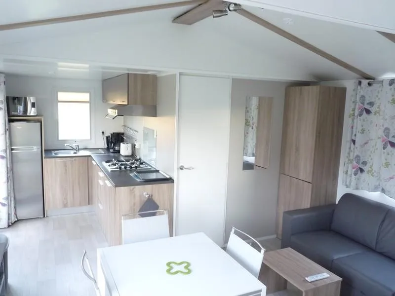 Mobil-Home Sirius 46M² 2 Chambres - Terrasse 1/2 Couverte