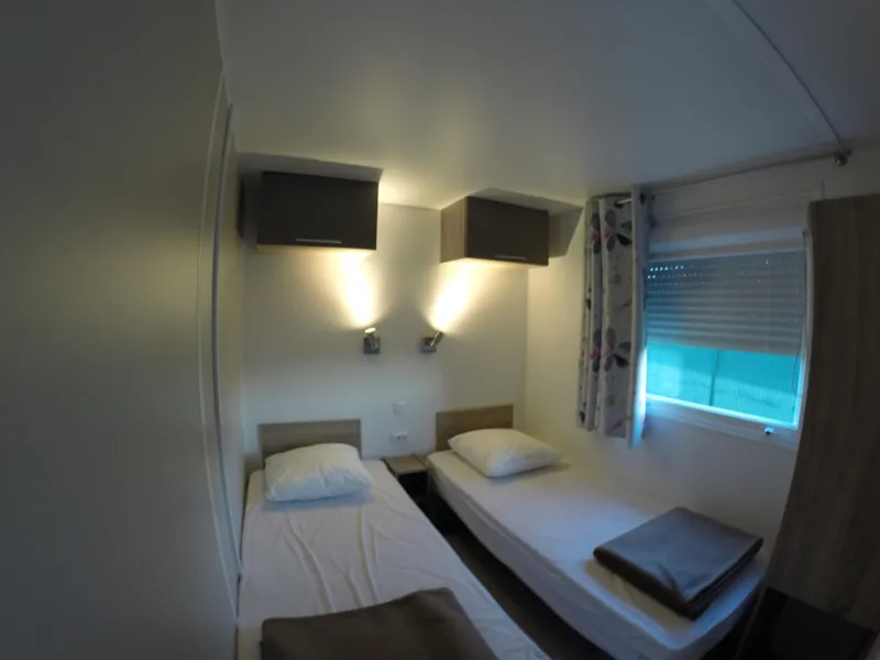 Mobil-Home Sirius 46M² 2 Chambres - Terrasse 1/2 Couverte
