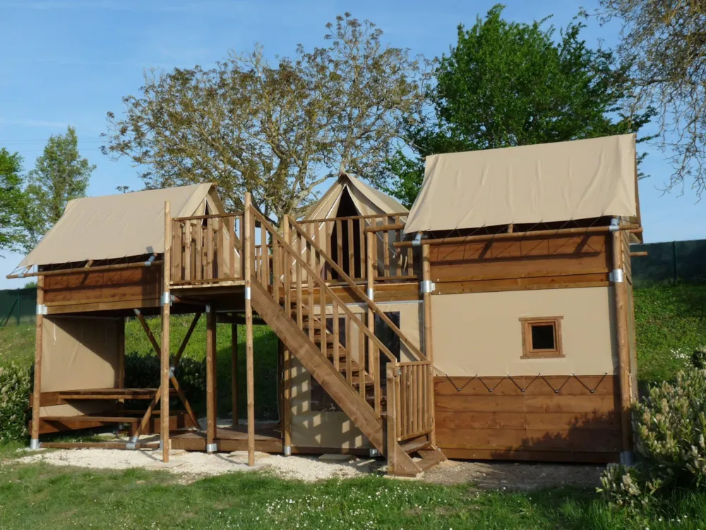 Location - Le Nid (6Pers. - 3Ch) - Camping Les Coteaux du Lac