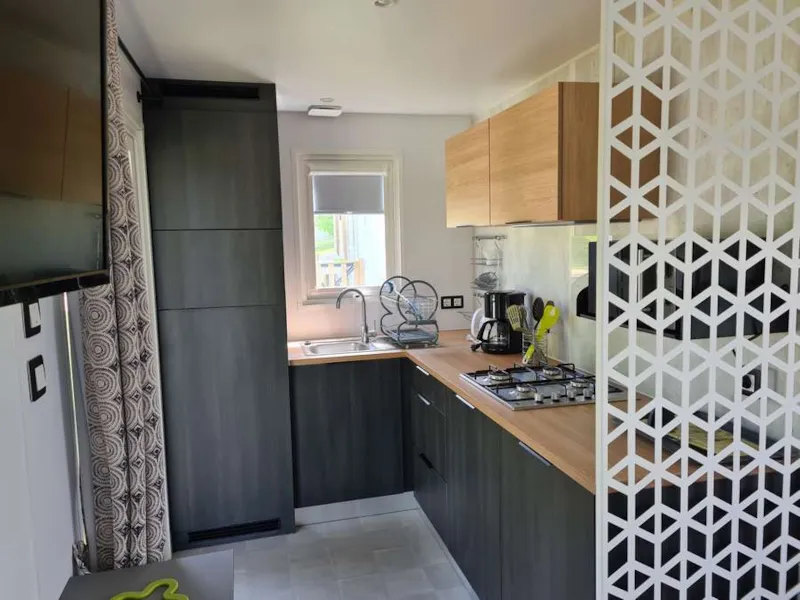 Mobil-Home Sirius 46M² 2 Chambres - Terrasse 1/2 Couverte