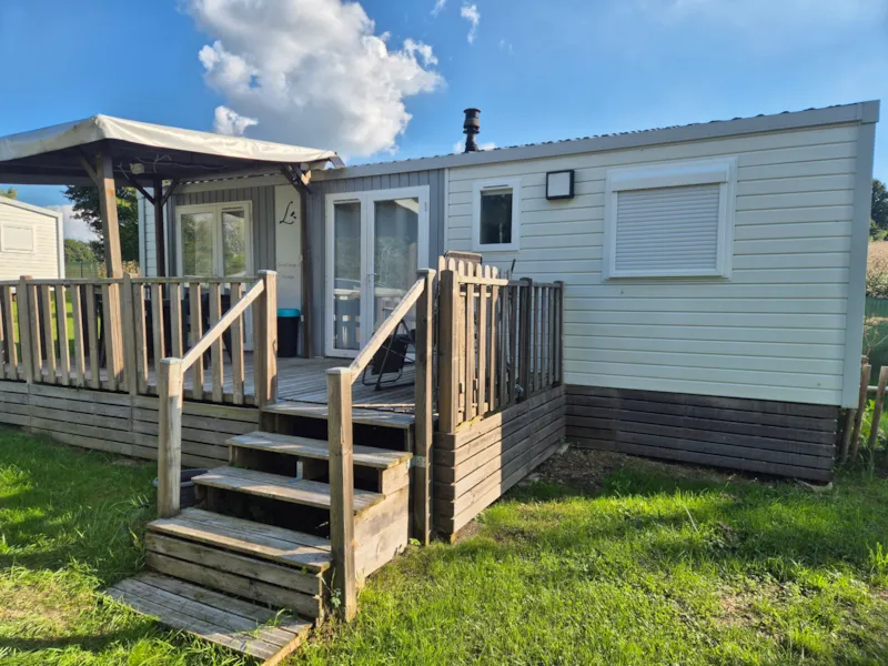 Mobil-Home. Alizé 48M2. 3Ch - 5Pers. Terrasse 1/2 Couverte
