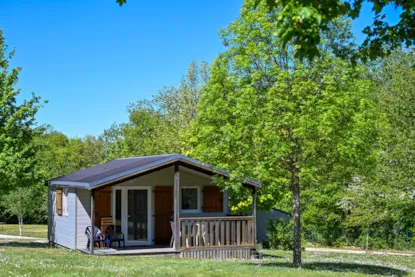 Chalet 24M² (2 Chambres) Avec Terrasse Couverte
