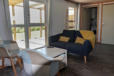 Chalet Horizon 85m² (4 bedrooms) with covered terrace - Le Parc des Coteaux (800 m from campsite)