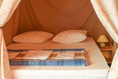 Canvas bungalow  Canada 20m² (2 bedrooms) with covered terrace