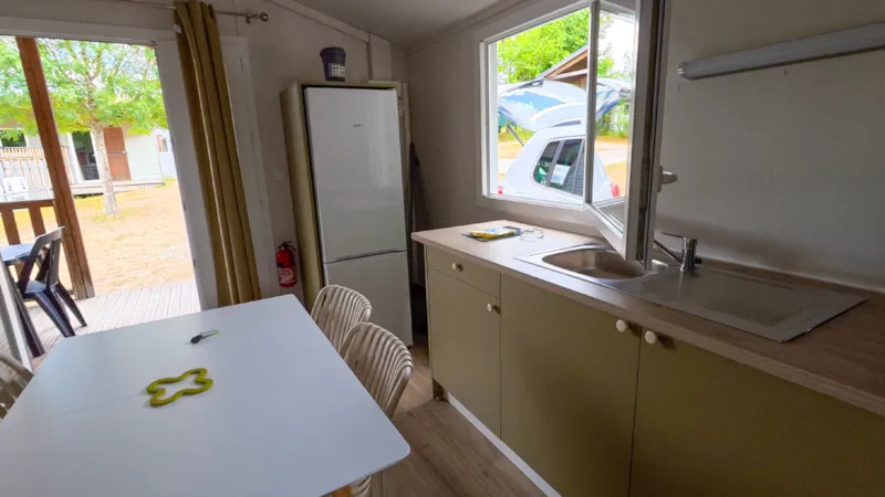 Chalet 28M² (2 Chambres) Avec Terrasse Couverte