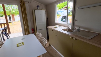 Chalet 28m² (2 bedrooms) with covered terrace