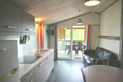 Chalet 35m² (3 bedrooms) with covered terrace
