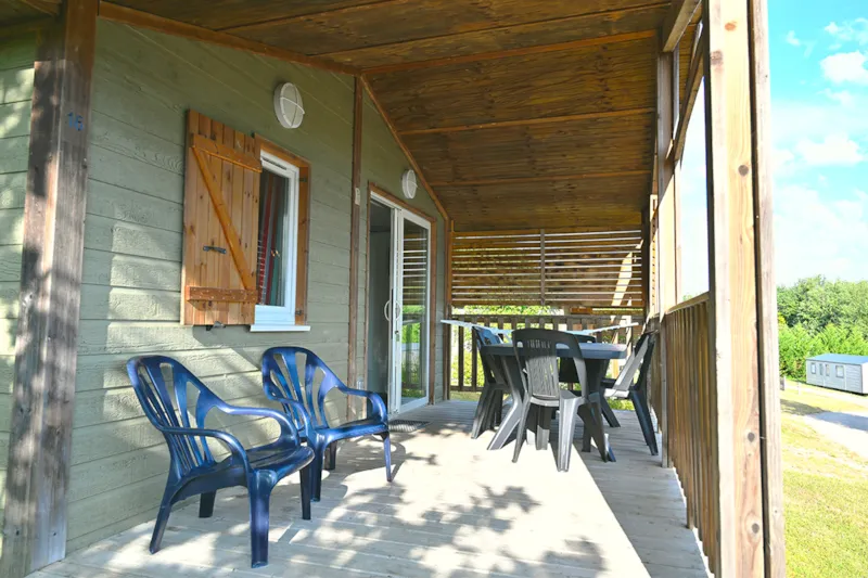 Chalet 35M² (3 Chambres) Avec Terrasse Couverte