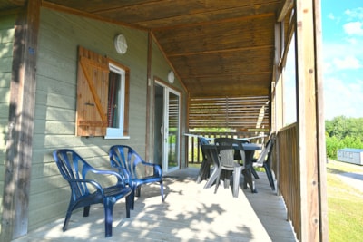 Chalet 35m² (3 bedrooms) with covered terrace