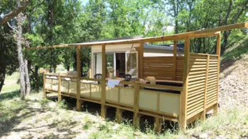 Accommodation - Tennessy Luxe With Spa - Camping Naturiste Tikayan Petit Arlane