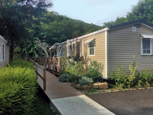 Location - Mobilhome Confort Pmr - Côté Rivière 2 Ch - Climatisé - image n°1 - Domaine de la Plage