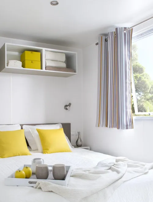 Mietunterkunft - Mobilheim Standard 2 Schlafzimmer - image n°2 - Domaine de la Plage