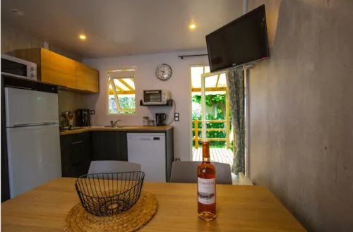 Huuraccommodatie(s) - Premium Stacaravan Met 2 Slaapkamers - image n°4 - Domaine de la Plage