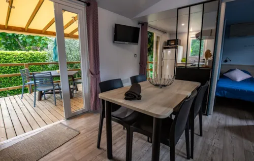 Huuraccommodatie(s) - Premium Stacaravan Met 2 Slaapkamers - image n°3 - Domaine de la Plage