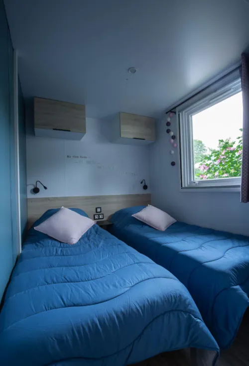 Location - Mobilhome Signature 2 Ch - Côté Rivière - image n°5 - Domaine de la Plage
