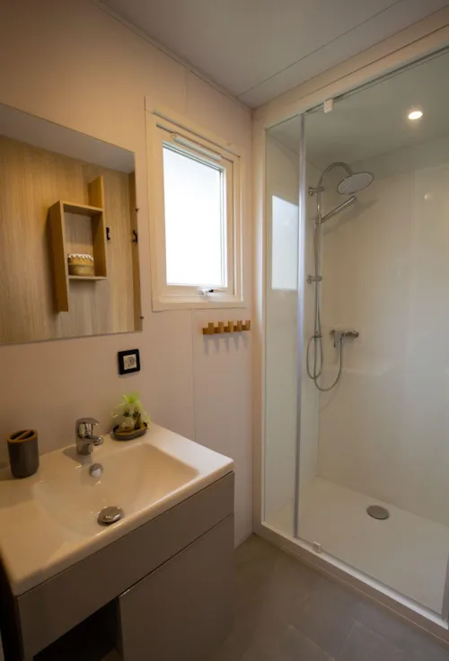 Huuraccommodatie(s) - Premium Stacaravan Met 2 Slaapkamers - image n°5 - Domaine de la Plage