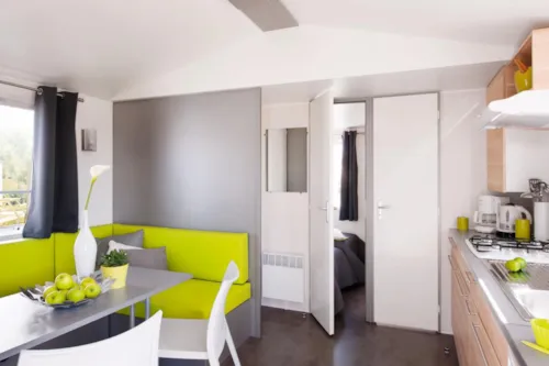 Accommodation - Comfort 2-Bedroom Mobile Home - River Side - image n°2 - Domaine de la Plage