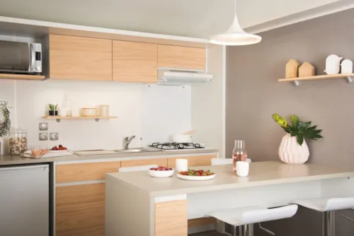 Accommodation - Comfort 2-Bedroom Mobile Home - River Side - image n°3 - Domaine de la Plage