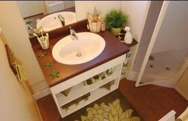 Huuraccommodatie(s) - Chalet Fabre Premium 2 Slaapkamers - image n°7 - Domaine de la Plage