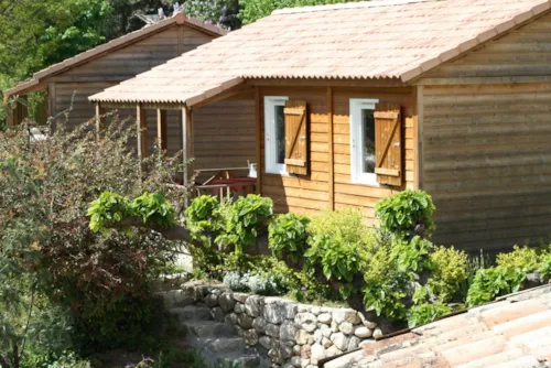 Huuraccommodatie(s) - Chalet Fabre Premium 2 Slaapkamers - image n°1 - Domaine de la Plage