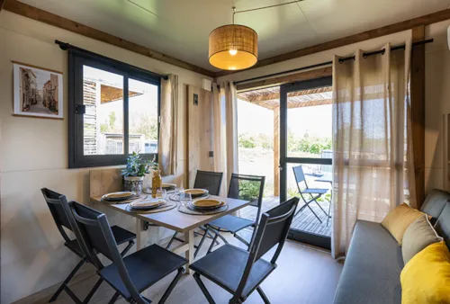 Location - Chalet Morea Xl Signature 2 Ch - Côté Rivière - Clim - image n°2 - Domaine de la Plage