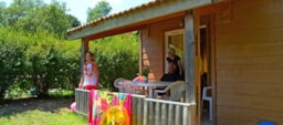 Huuraccommodatie(s) - Chalet 35M² (2 Slaapkamers) - Camping les 4 Saisons