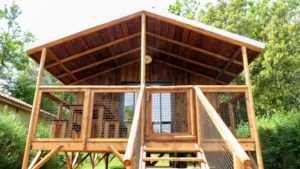 Locatif - LODGE FEROE 20m² (1 bedroom) - Airconditioned - Ushuaïa Villages - Camping Les 4 Saisons ****