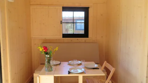 Mietunterkunft - Lodge Cape Town 27M² (1 Zimmer) Behindertengerecht - Klimaanlage - image n°7 - Ushuaïa Villages - Camping Les 4 Saisons ****