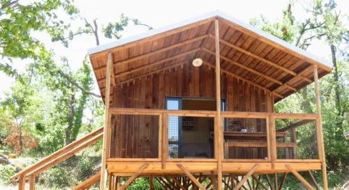 Accommodation - Lodge Cape Town 27M² (2 Bedrooms)  - Airconditioned - image n°2 - Ushuaïa Villages - Camping Les 4 Saisons ****