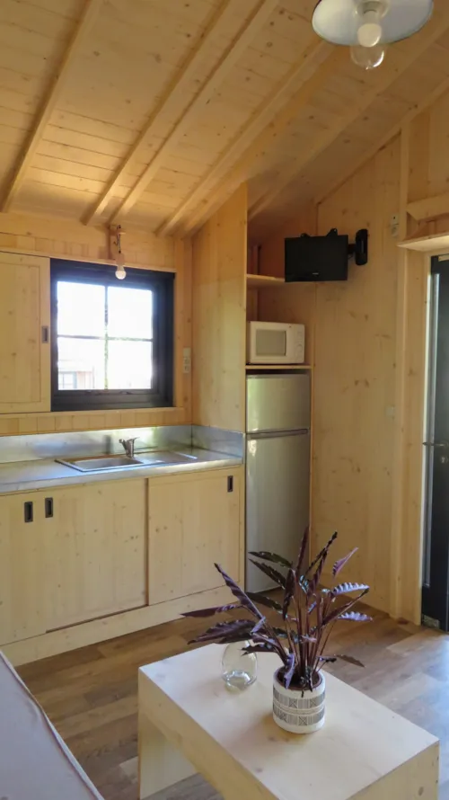Accommodation - Lodge Cape Town 27M² (2 Bedrooms)  - Airconditioned - image n°4 - Ushuaïa Villages - Camping Les 4 Saisons ****