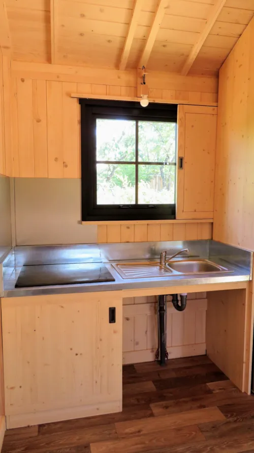 Mietunterkunft - Lodge Cape Town 27M² (1 Zimmer) Behindertengerecht - Klimaanlage - image n°3 - Ushuaïa Villages - Camping Les 4 Saisons ****