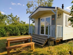 Huuraccommodatie(s) - Mobil Home 20M² (1 Slaapkamer) - Camping les 4 Saisons