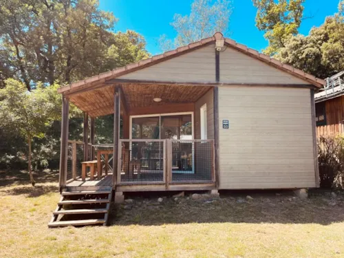 Mietunterkunft - Chalet 35M² (2 Zimmer)  - Klimaanlage - image n°2 - Ushuaïa Villages - Camping Les 4 Saisons ****