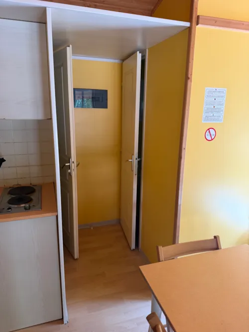 Location - Chalet 35M² (2 Chambres)  - Climatisation - image n°4 - Ushuaïa Villages - Camping Les 4 Saisons ****