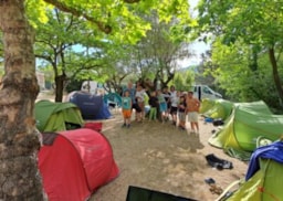 Camping Le Bivouac de l’Eygues - image n°5 - Roulottes