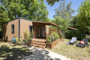 Locatif - MOBILHOME PREMIUM klimatisiert  2 ZIMMERS - GERVANNE CAMPING