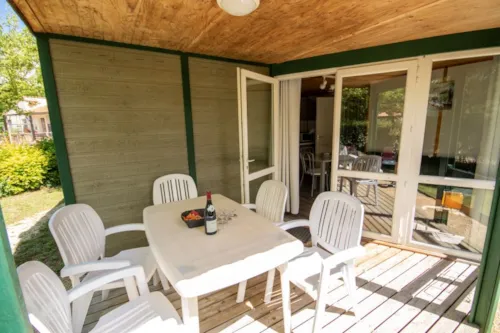 Mietunterkunft - Chalet Reve 2 Zimmers - image n°2 - GERVANNE CAMPING
