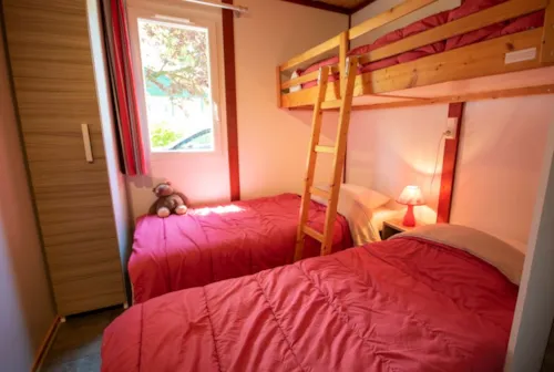 Mietunterkunft - Chalet Reve Confort Klimatisiert 2 Zimmers - image n°4 - GERVANNE CAMPING