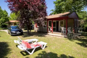 Locatif - CHALET REVE CONFORT klimatisiert 2 ZIMMERS - GERVANNE CAMPING