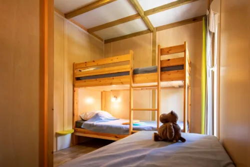 Mietunterkunft - Chalet Canelle Family 3 Zimmers - image n°3 - GERVANNE CAMPING