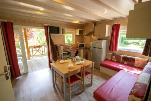Mietunterkunft - Chalet Sesame Family With Airco 3 Zimmers - image n°2 - GERVANNE CAMPING