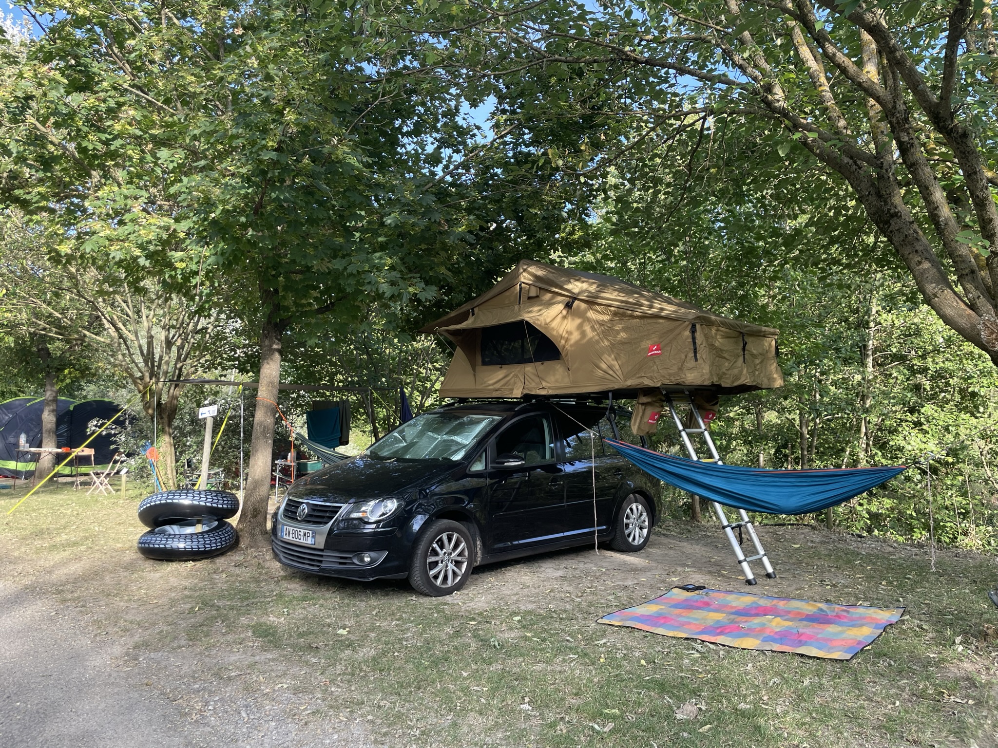 camping geschirrset 2 personen Camping-Geschirrset aus Edelstahl, 5-teilig