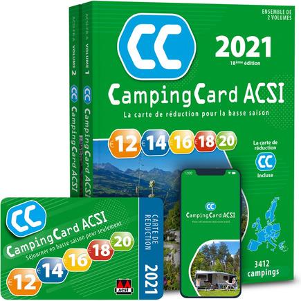 Stellplatz - Camping-Card Acsi 2021 - Camping La Ferme de Clareau