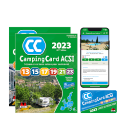 Piazzole - Special Package Oranje Mini Camping-Card 2024 - Camping La Ferme de Clareau